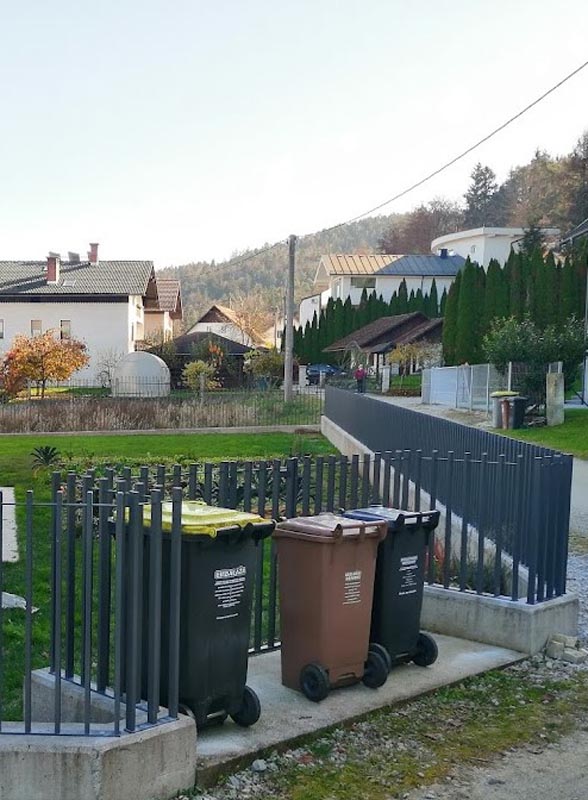 Zunanje dvoriščne ograje