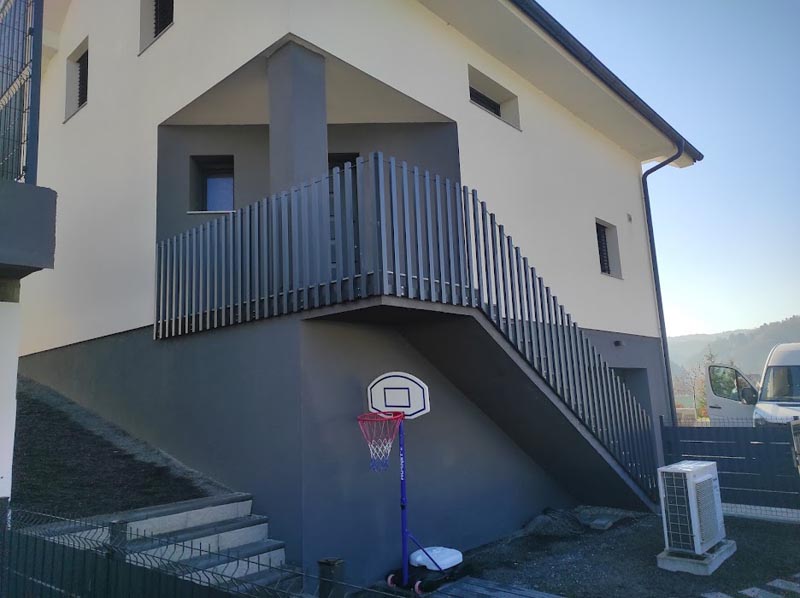 Zunanje stopniščne ograje